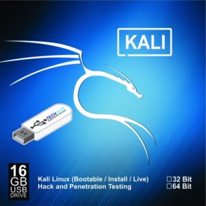 Kali Linux New Latest Version Ethical Hacking on 16 GB USB